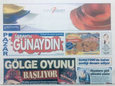Sabah Gazetesi Günaydın Eki 17 Nisan 2005 - Bal Çikolata Ve Biber Cinsel Hayatı Ateşliyor GZ42332 - 1