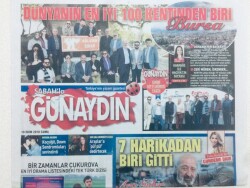 Sabah Gazetesi Günaydın Eki - 19 Ekim 2018 - Cannesda Büyük Onur GZ46434 - 2