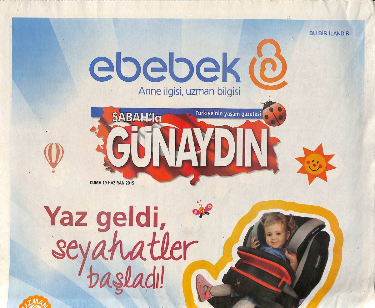 Sabah Gazetesi Günaydın Eki 19 Haziran 2015 - Arda Turan'ın Yeni Aşkı Aslıhan Doğan Kimdir , Ne İş Yapar ? GZ159989 - 1