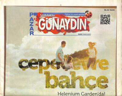 Sabah Gazetesi Günaydın Eki 19 Mayıs 2013 - Ebru Cündübeyoğlu Albüm Bitti Salya Sümük Ağladım GZ105921 - 1