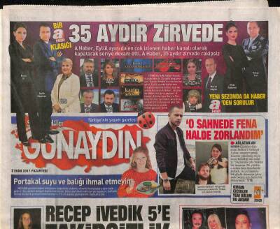 Sabah Gazetesi Günaydın Eki 2 Ekim 2017 - Ebru Gündeş Yeni Repertuvarıyla Sezonu Açtı GZ84587 - 1
