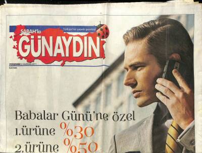 Sabah Gazetesi Günaydın Eki 2 Haziran 2011 - Emre Aydın Marka Oldu - Hülya Avşar Stand Up Yapacak GZ100344 - 2