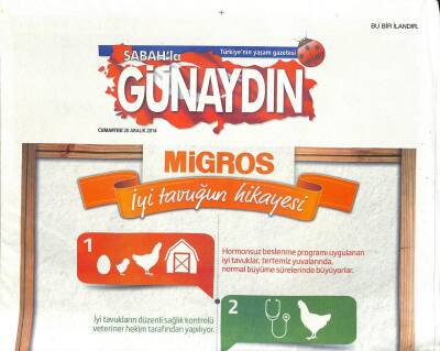 Sabah Gazetesi Günaydın Eki 20 Aralık 2014 - Erdal Özyağcılar Tiyatro Bisiklete Binmek Gibidir GZ105173 - 1