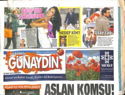 Sabah Gazetesi Günaydın Eki 20 Mart 2014 - Cem Karaca Ekibine Düşkündü Barış Manço İse Saygılıydı GZ98971 - 1