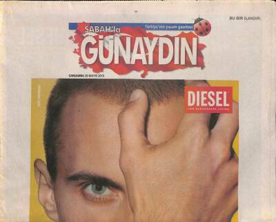 Sabah Gazetesi Günaydın Eki 20 Mayıs 2015 - Tatil Yok , Konser Çok * Serdar Ortaç GZ116715 - 1