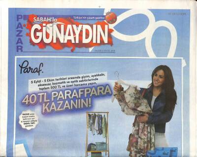 Sabah Gazetesi Günaydın Eki 21 Eylül 2014 - Usta Oyuncu Kemal İnci , 60 Yıllık Sinema Kariyerini Yeşilçam Anıları Adlı Kitapta Topladı GZ105889 - 1
