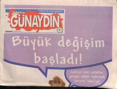 Sabah Gazetesi Günaydın Eki 22 Ekim 2005 - Zuhal Olcay Savaş Yıllarını Anlatan Bir Filmde , Yalnız Bir Türk Kadınını Oynayacak GZ93757 - 1