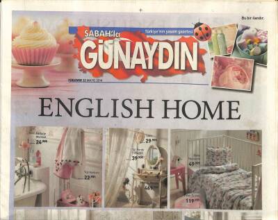Sabah Gazetesi Günaydın Eki 22 Mayıs 2014 - Nergis Kuyucuoğlu Kızım Bana Söz Verdi Bu İlleti Bırakacak GZ116383 - 1