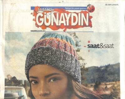 Sabah Gazetesi Günaydın Eki 23 Ekim 2014 - Tarkan Sevgisi Sınır Tanımıyor-Hülya Avşar Hayatını Film Yapacakmış GZ105738 - 1