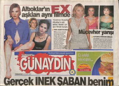 Sabah Gazetesi Günaydın Eki 24 Eylül 2005 - Küba Aşığı Bravonun Filmleri Beyoğlunda GZ84565 - 1