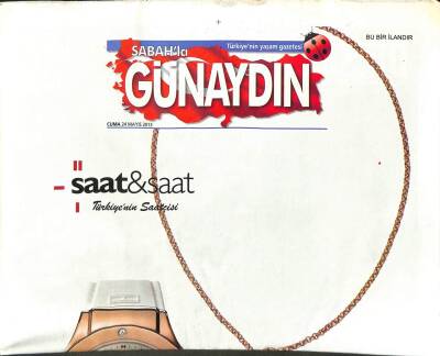 Sabah Gazetesi Günaydın Eki 24 Mayıs 2013 - Hülya Avşarın Küçük Sırrı GZ107591 - 1