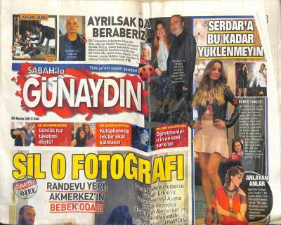 Sabah Gazetesi Günaydın Eki 26 Kasım 2013 - Serdar Ortaça Bu Kadar Yüklenmeyin GZ98861 - 1