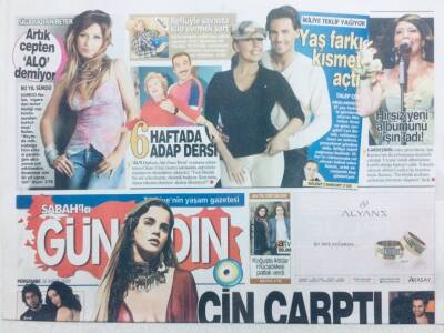 Sabah Gazetesi Günaydın Eki 26 Mart 2009 - Yaş Farkı Kısmet Açtı, Cin Çarptı Böyle Oldu, Kadınlar Vampir Avına Çıktı GZ42811 - 1