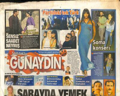 Sabah Gazetesi Günaydın Eki 26 Mayıs 2014 - Yıldız Tilbe Her Halimle Duyuyorum GZ105837 - 1