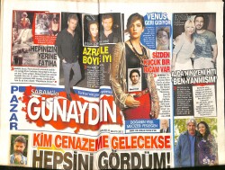 Sabah Gazetesi Günaydın Eki 27 Mayıs 2012 - Ajda Pekkan'ın Yeni Hiti 