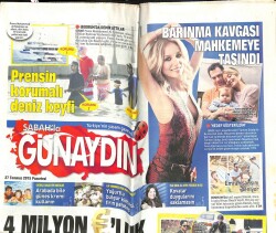 Sabah Gazetesi Günaydın Eki 27 Temmuz 2015 - Murat Boz , 75 Bin Liraya Yeni Motosiklet Aldı GZ100713 - 1