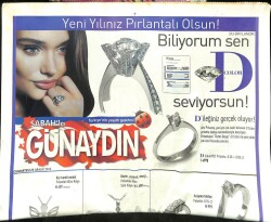 Sabah Gazetesi Günaydın Eki 29 Aralık 2012 - Kandırmışlar Sizi İbrahim Tatlıses GZ101214 - 1