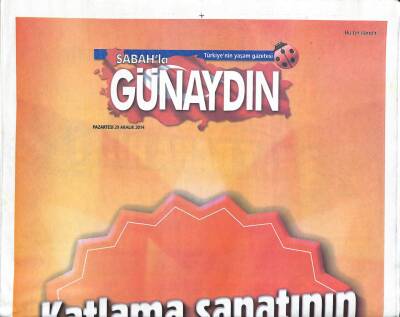 Sabah Gazetesi Günaydın Eki 29 Aralık 2014 - Serenay Sarıkaya Ve Sibel Can Düet Yaptı GZ105280 - 1