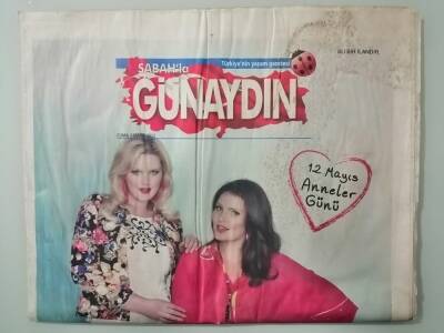 Sabah Gazetesi Günaydın Eki 3 Mayıs 2013 Tarkan Selda Bağcan Albümünde Yok -GZ14930 - 1
