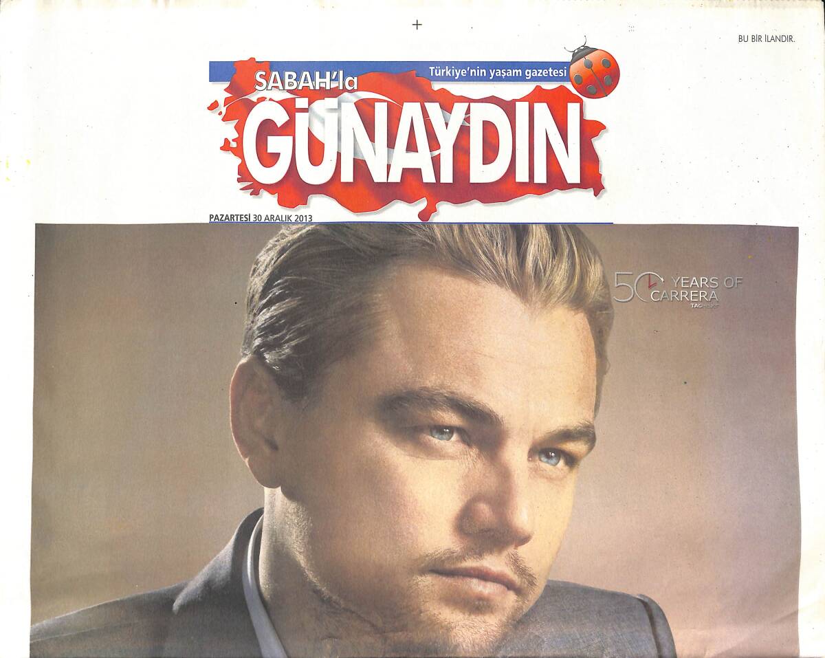 Sabah Gazetesi Günaydın Eki 30 Aralık 2013 - Yıldız Tibe Tanıyamadınız Değil Mi? - Sibel Can Oğluyla Birlikte Sahnede! GZ136958 - 1