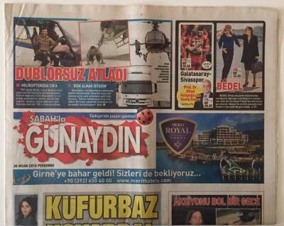 Sabah Gazetesi Günaydın Eki 30 Nisan 2015 - 1 Mayıs Mı ,Taksim Meydanı Mı ? GZ22005 - 1