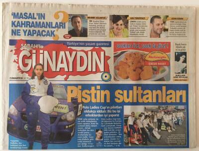 Sabah Gazetesi Günaydın Eki 30 Temmuz 2005 - Pistin Sultanları Polo Ladies Cupın Pilotları Oldukça İddialı Biz Bu İşi Erkeklerden İyi Yaparız GZ20779 - 1
