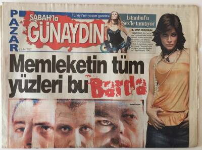 Sabah Gazetesi Günaydın Eki 4 Şubat 2007 - Ajda Pekkan Ve Sezen Aksu Burak Kuta Destek İçin El Ele Verdi GZ20811 - 1