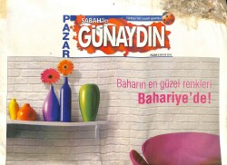 Sabah Gazetesi Günaydın Eki 6 Mayıs 2012 - Özcan Deniz Bu Yıl Çok Üretken Yorulsam Bile Durmayacağım GZ100048 - 2