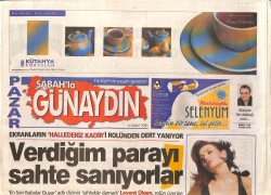 Sabah Gazetesi Günaydın Eki 6 Şubat 2005 - Mahsun Kırmızıgül : Benim Dilim Yandı GZ157597 - Gökçekoleksiyon