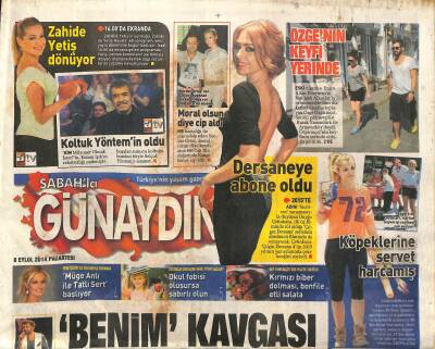 Sabah Gazetesi Günaydın Eki 8 Eylül 2014 - Müge Anlı İle Tatlı Sert Başlıyor GZ124779 - 1