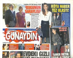 Sabah Gazetesi Günaydın Eki 8 Kasım 2013 - Kenan İmirzalıoğlu , Yatırımını Sanata Yapıyor GZ100482 - 2