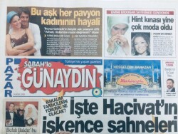 Sabah Gazetesi Günaydın Eki 9 Ekim 2005 - İşte Hacivatın İşkence Sahneleri GZ43262 - 2