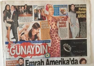 Sabah Gazetesi Günaydın Eki 9 Nisan 2009 - Eurovısıon Temsilcimiz Hadise, Balkanlar Turnesine Batı Trakyadan Başladı GZ20728 - 1