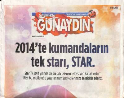 Sabah Gazetesi Günaydın Eki 9 Ocak 2015 - Zeki Mürene Saygı Albümü İçin Çalışmalar Sürüyor GZ106017 - 1