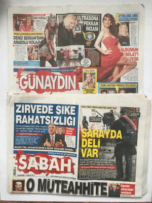 Sabah Gazetesi Günaydın Eki İle 1 Aralık 2011 - Afganistanda 21 Türk Öldürüldü GZ5863 - 1