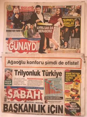 Sabah Gazetesi Günaydın Eki İle 1 Nisan 2011 - Trilyonluk Türkiye GZ7210 - 2