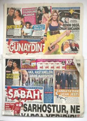 Sabah Gazetesi Günaydın Eki İle 11 Ekim 2011 - Esadın Kuru Sıkısına Demokrasi Cevabı GZ7031 - 2