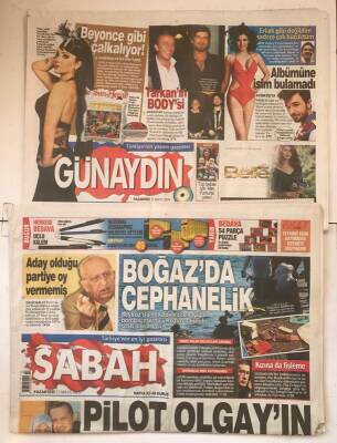 Sabah Gazetesi Günaydın Eki İle 11 Mayıs 2009 - Pilot Olgayın İkinci Ölümü GZ7198 - 2