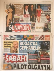 Sabah Gazetesi Günaydın Eki İle 11 Mayıs 2009 - Pilot Olgayın İkinci Ölümü GZ7198 - 1