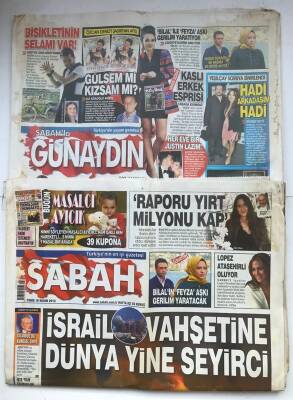 Sabah Gazetesi Günaydın Eki İle 16 Kasım 2012 - İsrail Vahşetine Dünya Yine Seyirci GZ7142 - 2