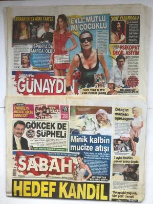Sabah Gazetesi Günaydın Eki İle 18 Ağustos 2011 - Yine Hain Pusu 12 Şehit GZ7155 - 2