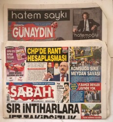 Sabah Gazetesi Günaydın Eki İle 25 Ağustos 2011 - Kaddafinin Kellesine 1.3 Milyon Dolar GZ7201 - 2