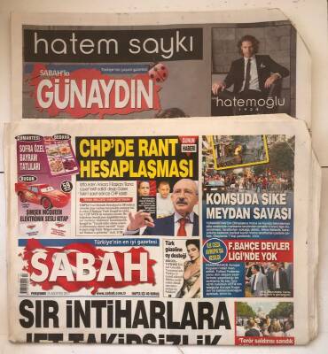 Sabah Gazetesi Günaydın Eki İle 25 Ağustos 2011 - Kaddafinin Kellesine 1.3 Milyon Dolar GZ7201 - 2