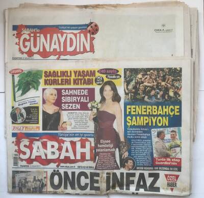 Sabah Gazetesi Günaydın Eki İle 25 Nisan 2011 - Ankaradan Esada Uyarı GZ7386 - 1