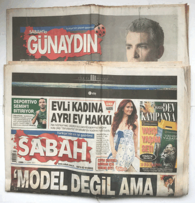 Sabah Gazetesi Günaydın Eki İle 25 Şubat 2011 - Kaddafi Trablusa Sıkıştı GZ5761 - 2