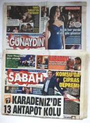Sabah Gazetesi Günaydın Eki İle 26 Ocak 2015 - Karadenizde 13 Ahtapot Kolu GZ7143 - 1