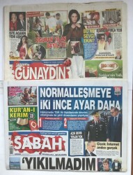 Sabah Gazetesi Günaydın Eki İle 3 Ağustos 2011 - Esad Bildiğini Okuyor GZ7152 - 1