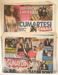 Sabah Gazetesi Günaydın Ve Cumartesi Eki İle Eki İle 29 Ocak 2011 - Dolar 1.60 Liraya Dayandı GZ7177 - 2