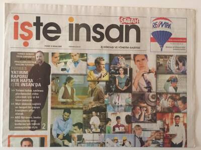 Sabah Gazetesi İşte İnsan Eki 12 Nisan 2009 - Turkcellden Tersine Beyin Göçü Seferberliği GZ26484 - 1