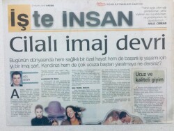 Sabah Gazetesi İşte İnsan Eki - 2 Nisan 2000 - Cilalı İmaj Devri GZ46061 - 2
